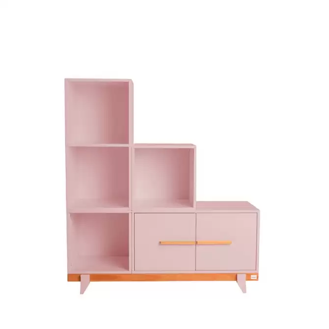  
par de cores para a estante: rosa