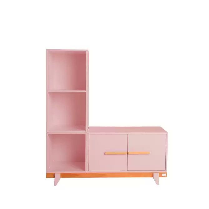  
par de cores para a estante: rosa